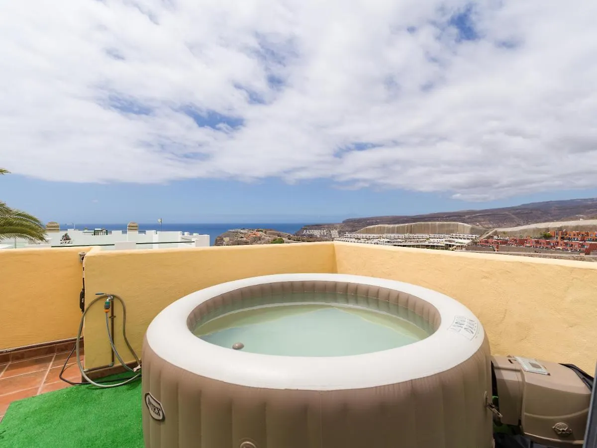 Apartamento Private Solarium Home - Jacuzzi - Beach Views Mogán España